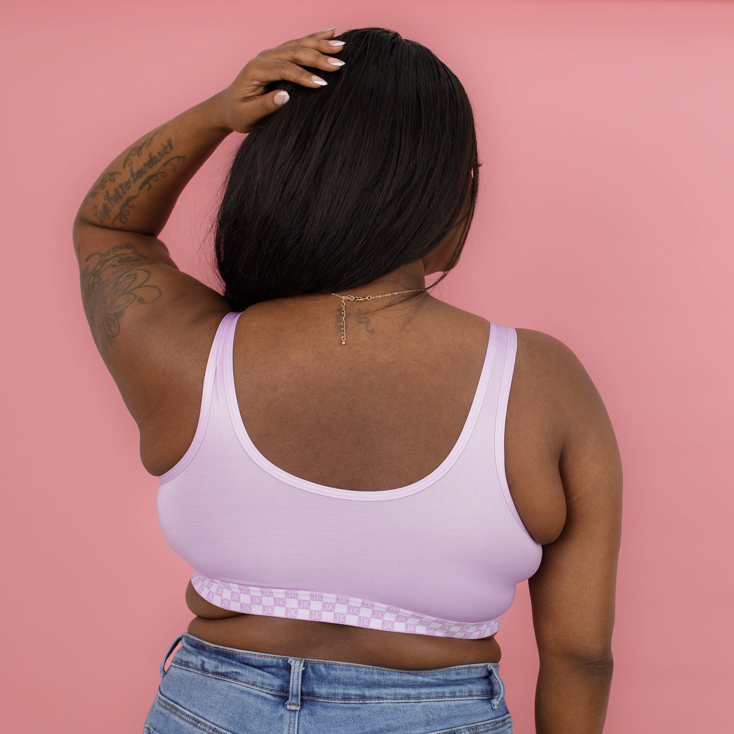 JadyK Arya Wire-Free Bralette-Purple