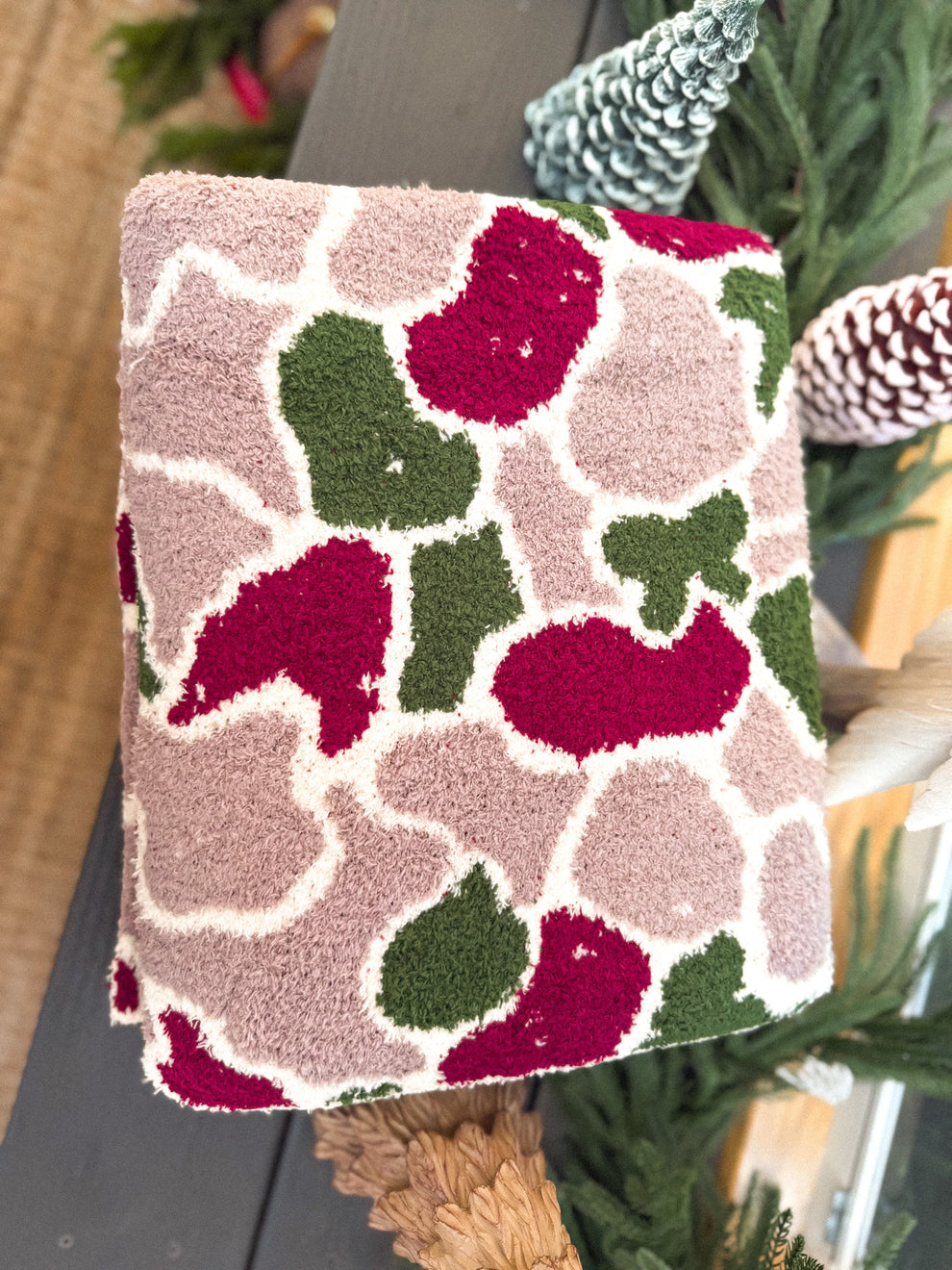 BIRDIE PREORDER Blanket in Mistletoe Marsh Duck Camo