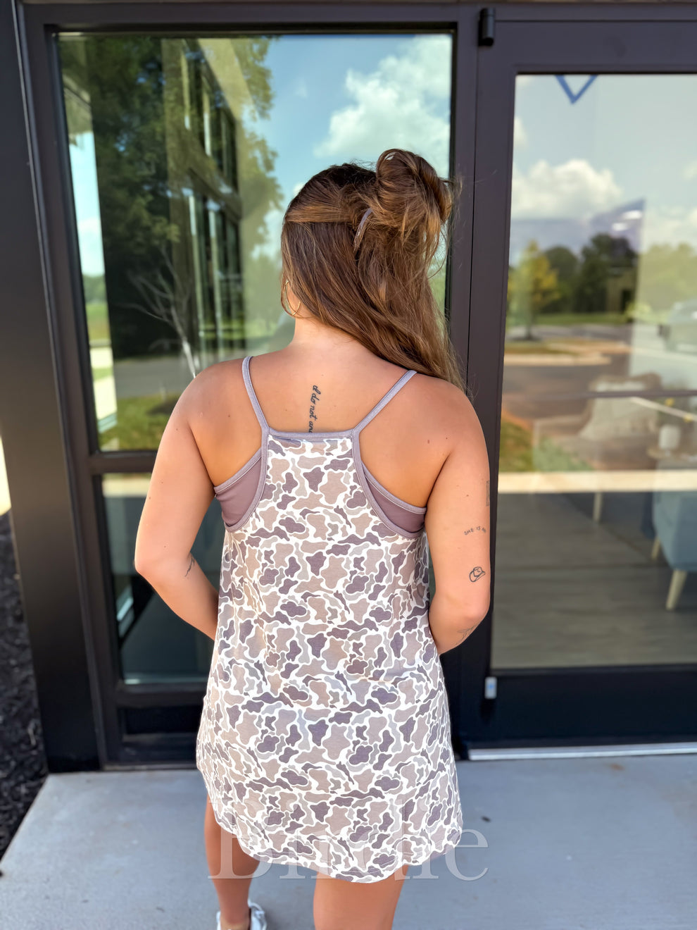 Birdie Tank Dress with Built In Bra