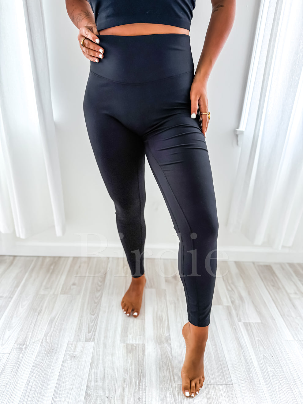 BIRDIE Black Melt Leggings