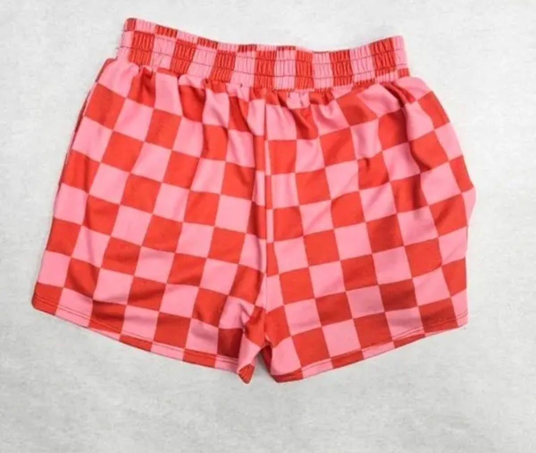 Checkered Shorts