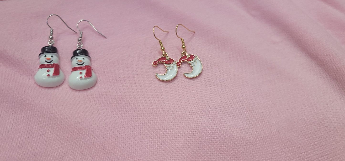 Assorted Christmas Earrings