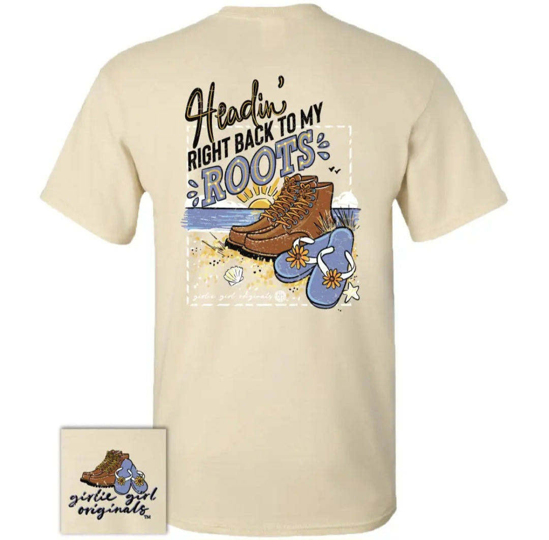 Girlie Girl Back To My Roots Tee Preorder