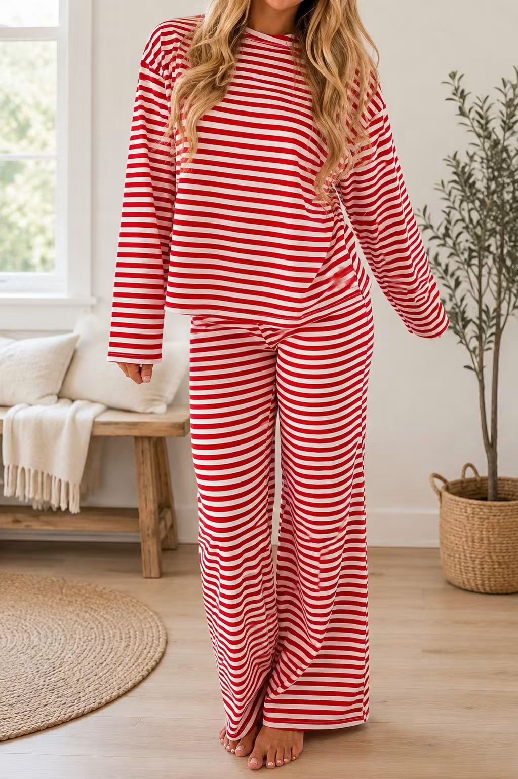 Red Stripe Set