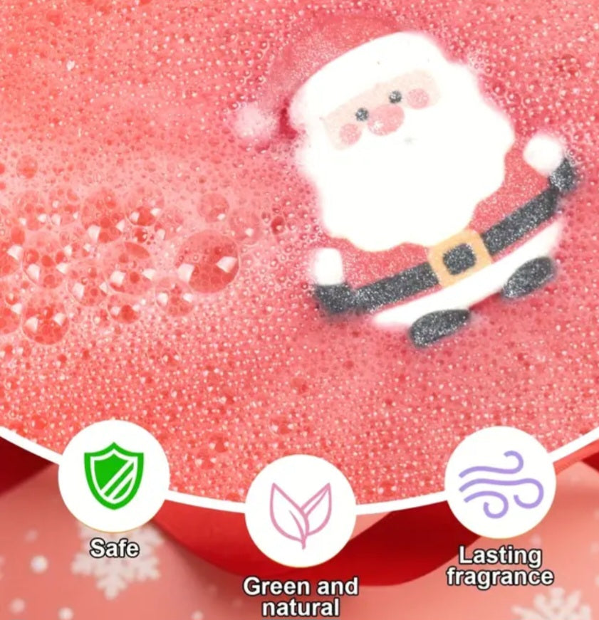 12 Pack Christmas Bath Bomb Set