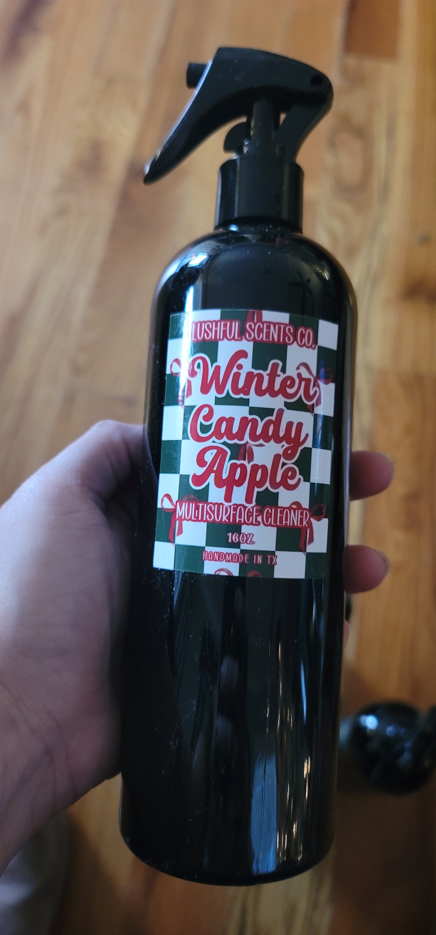 Christmas Multipurpose Cleaner by Lushful Scents- Winter Candy Apple