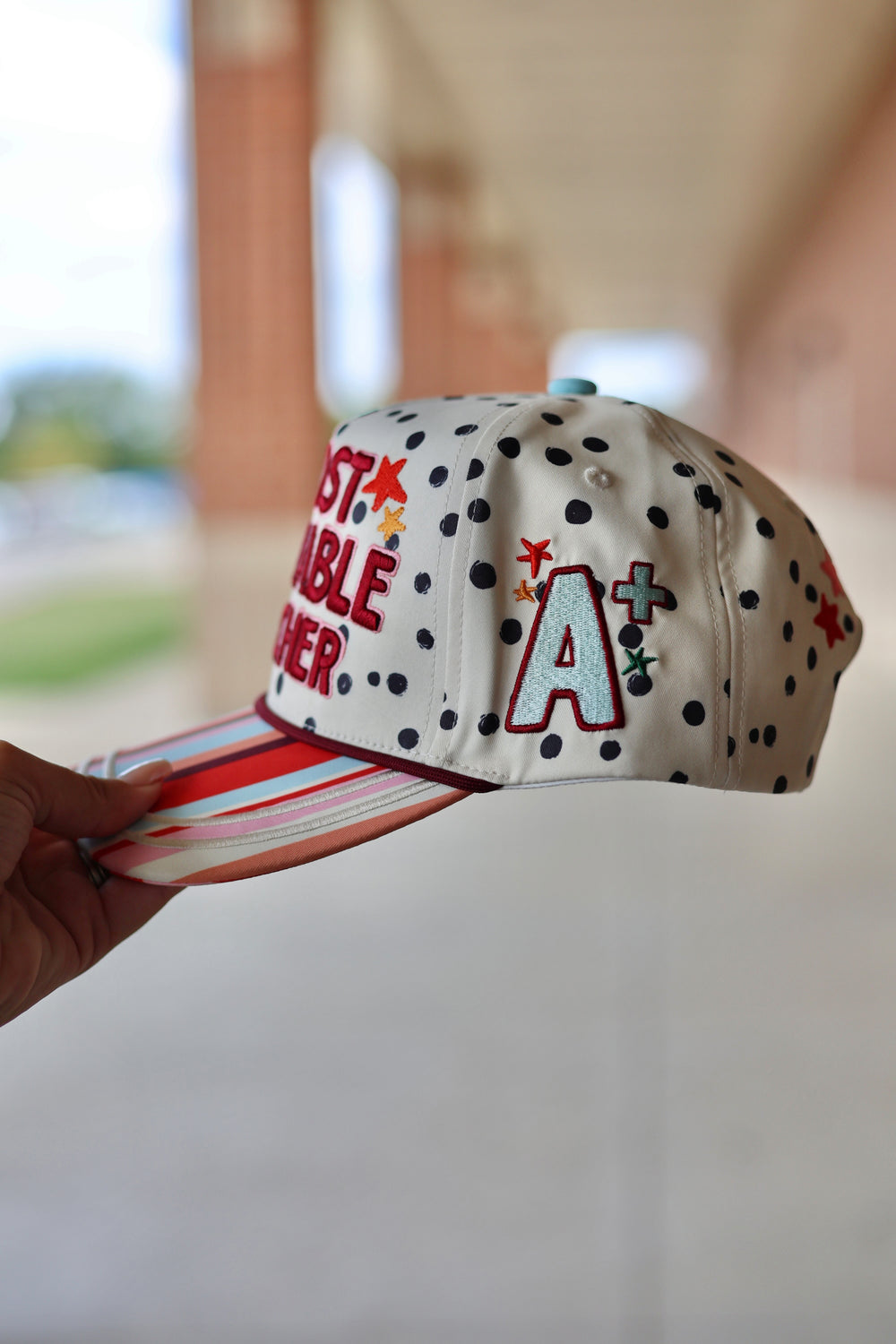 Most Valuable Teacher Hat -PRE-SALE SHIP DATE 8/24*