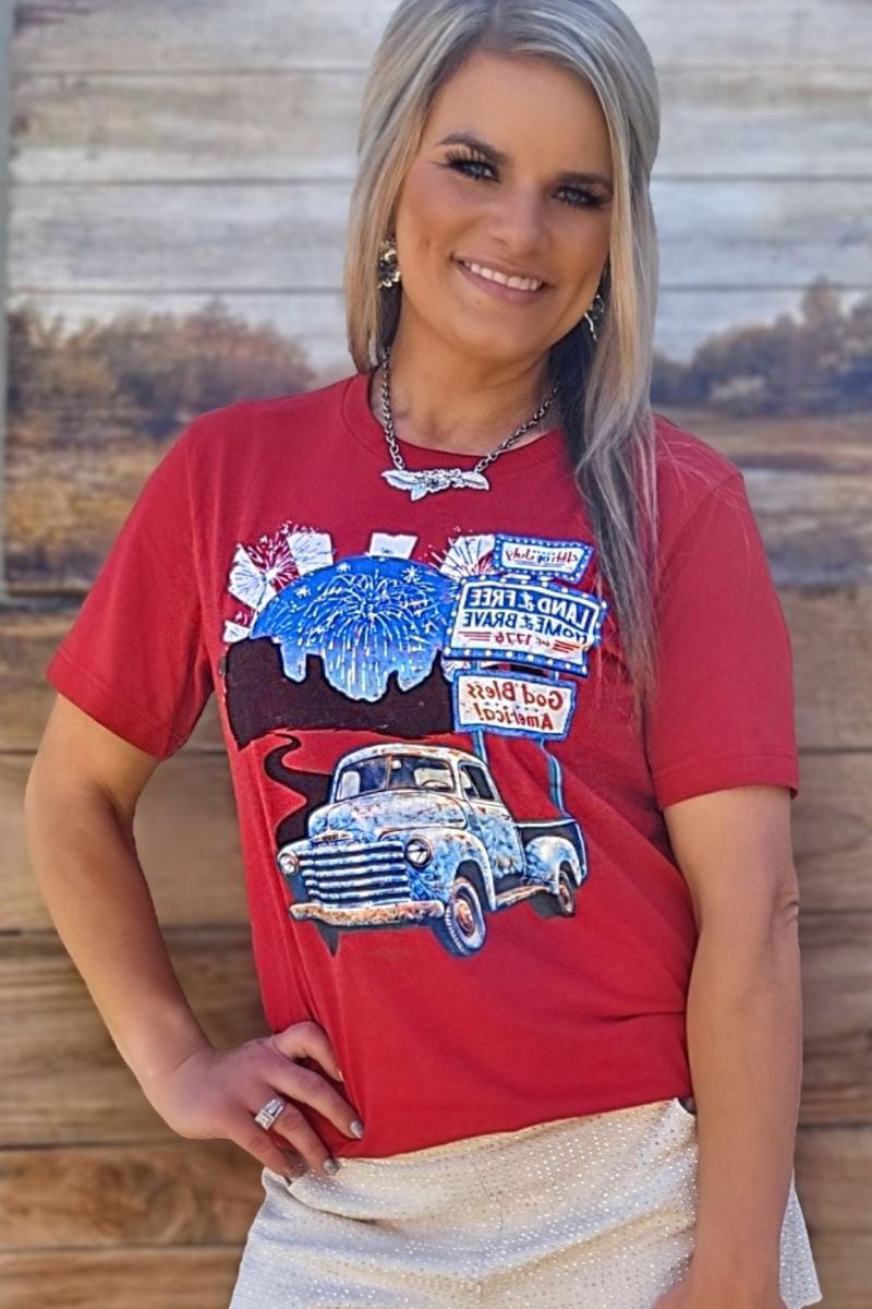 Sterling Kreek Land of the Free Tee