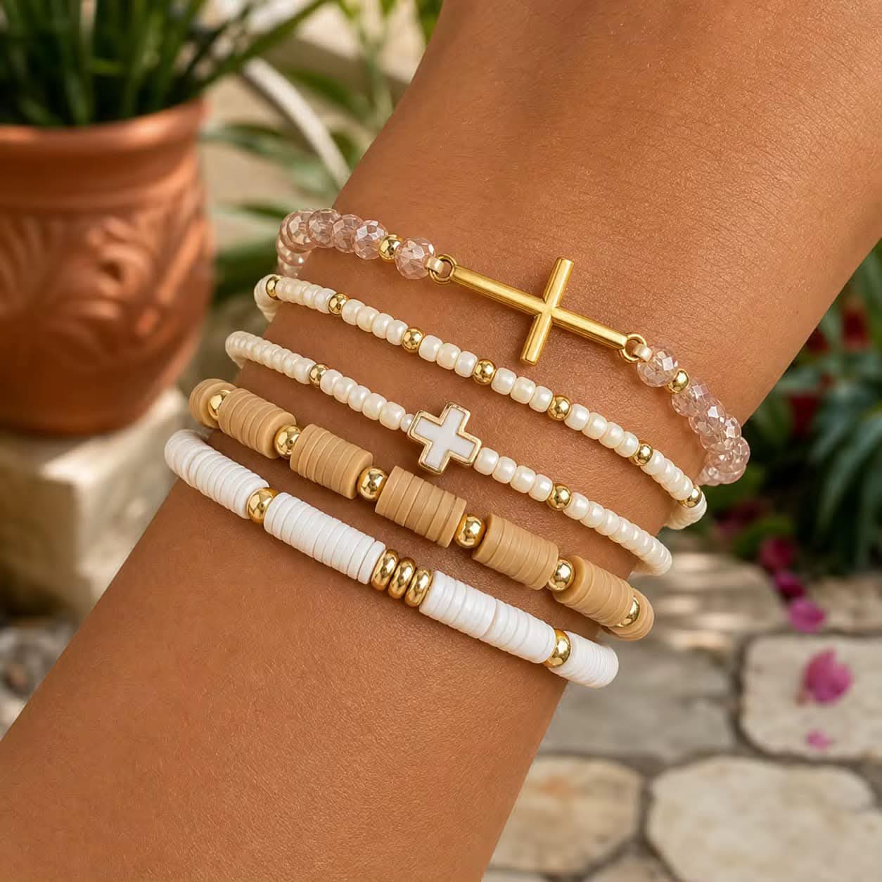 Faith Bracelet Stack Preorder