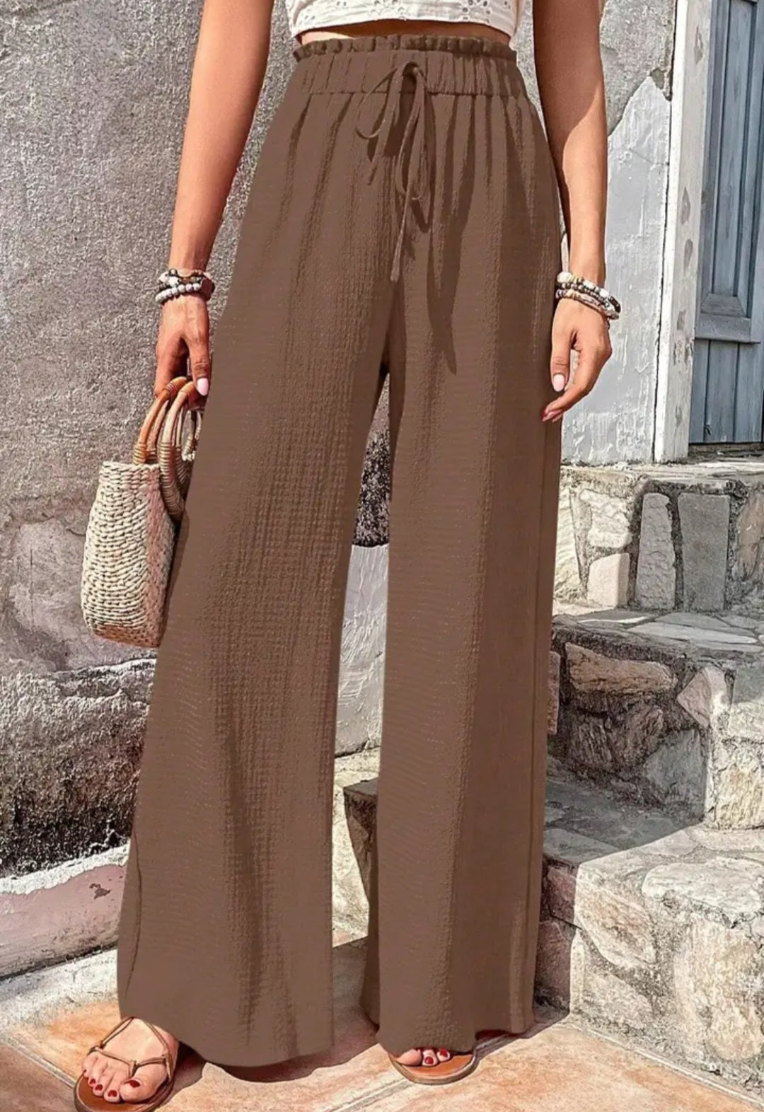 Summer Casual Wide-Leg Pants