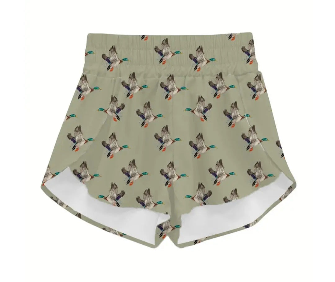 Green Duck Shorts