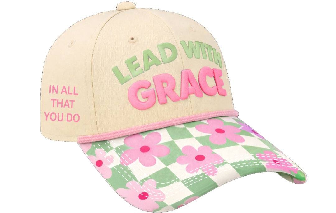 Grace and Emma Lead with Grace hat