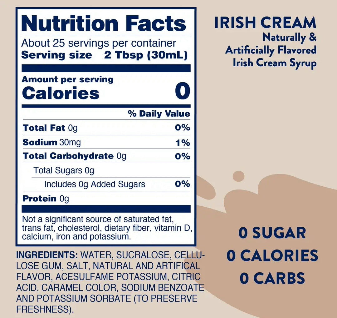 Jordan's Skinny Mixes Irish Creme