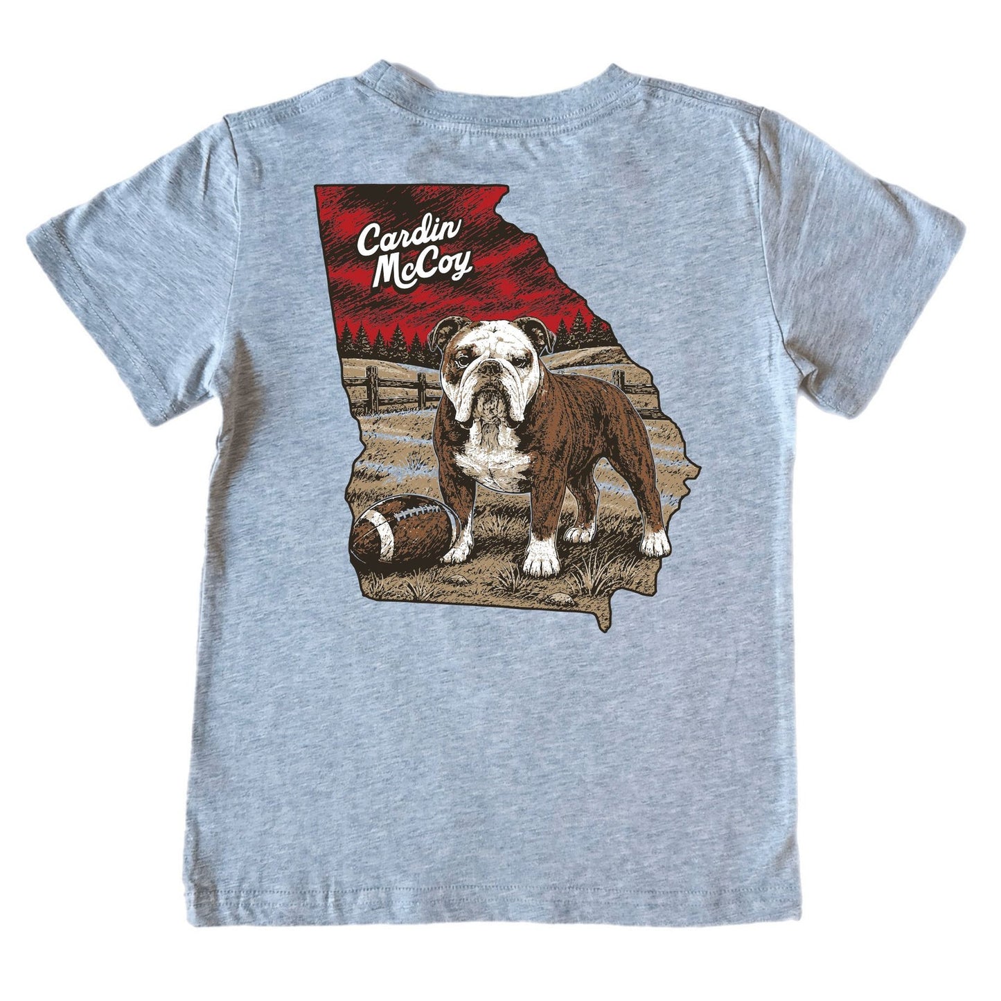 Cardin McCoy Kids Football Short Sleeve Tee