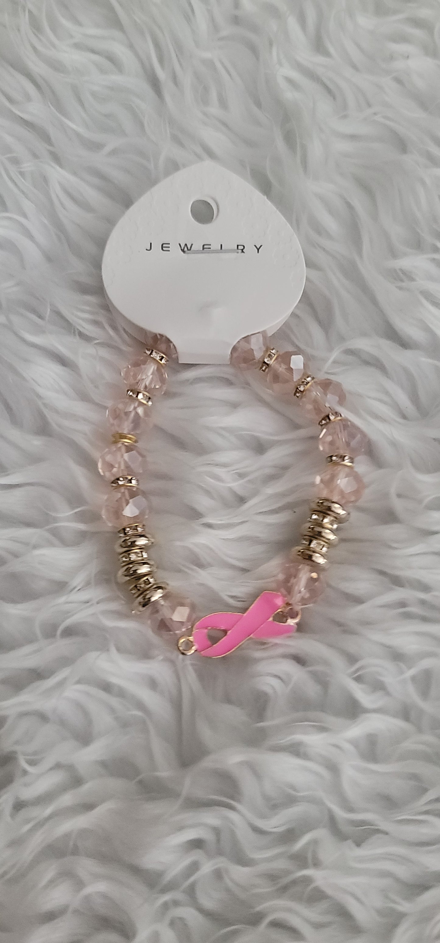 Breast Cancer Awareness π Bracelet