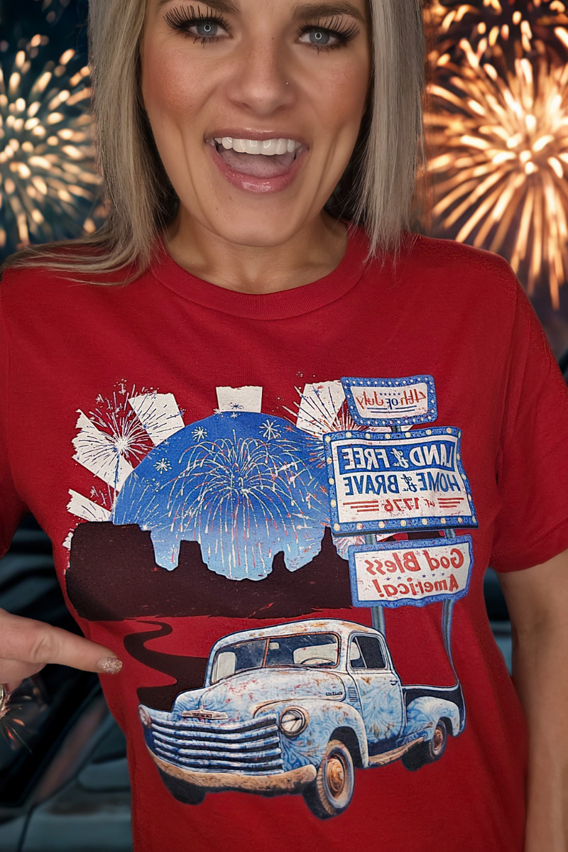 Sterling Kreek Land of the Free Tee