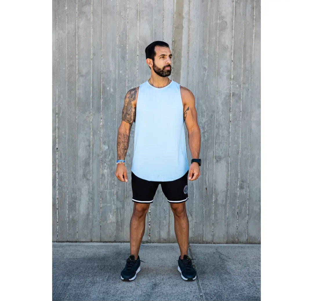 Dadbad Apparel Hardest Job Cut Off Tank