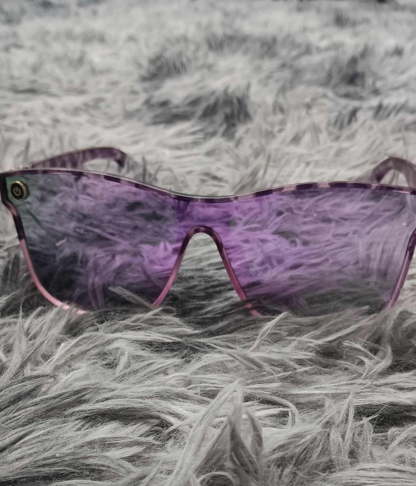 Trendy Sunglasses Purple Frame π