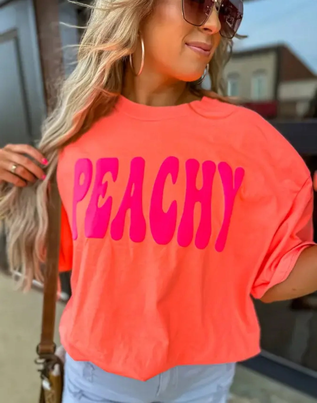 Birdie Peachy Puff Graphic Tee