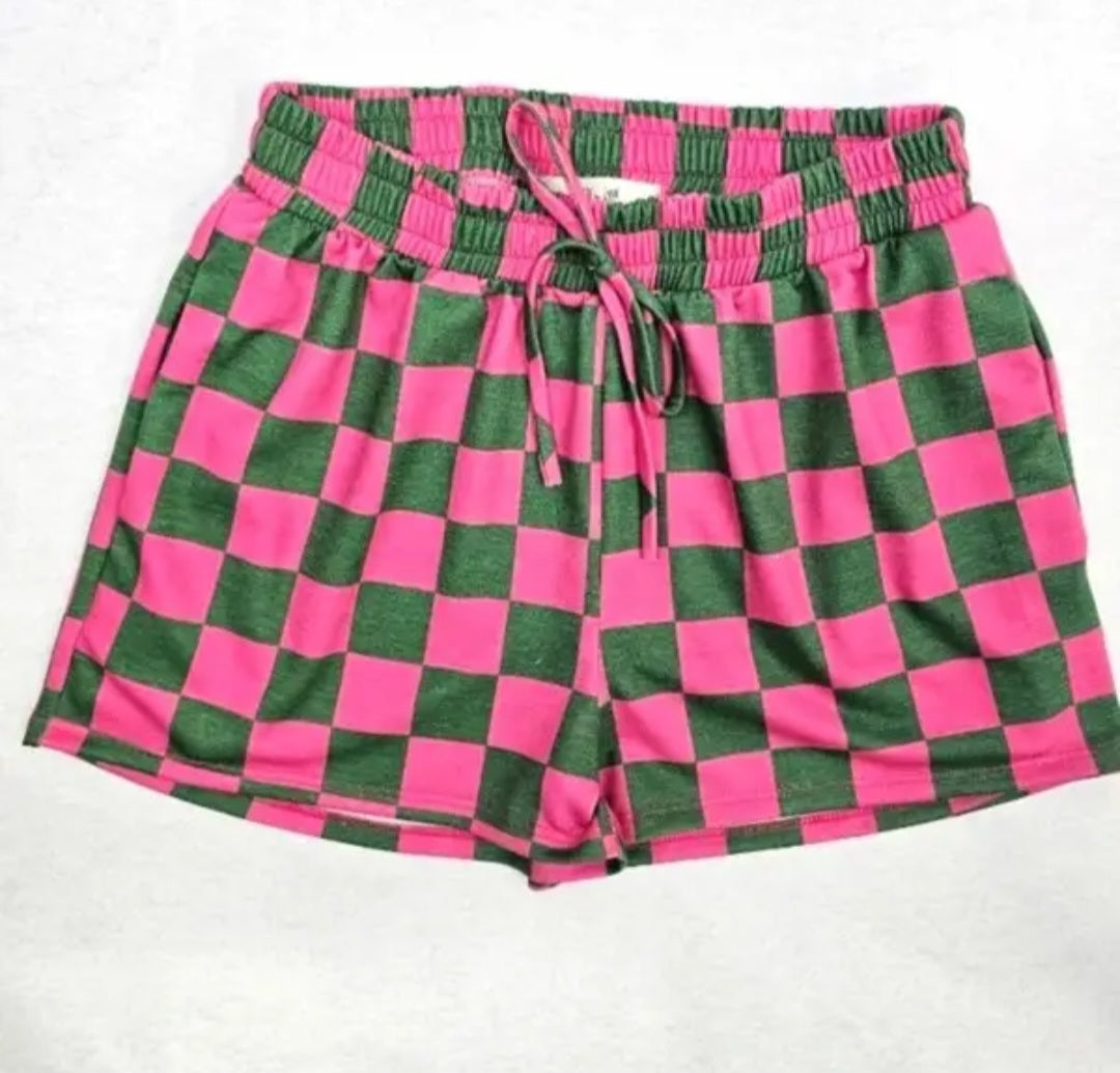 Checkered Shorts