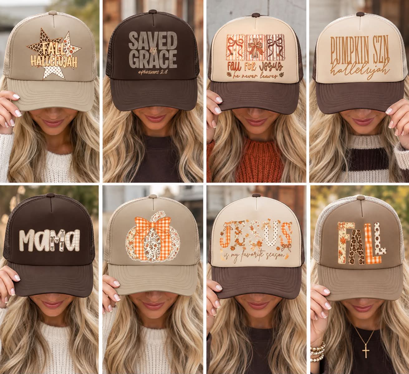 Fall Trucker Hat