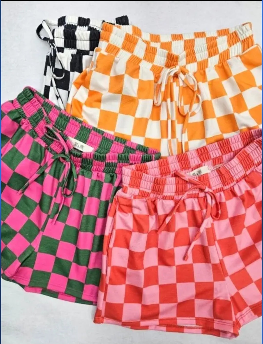 Checkered Shorts
