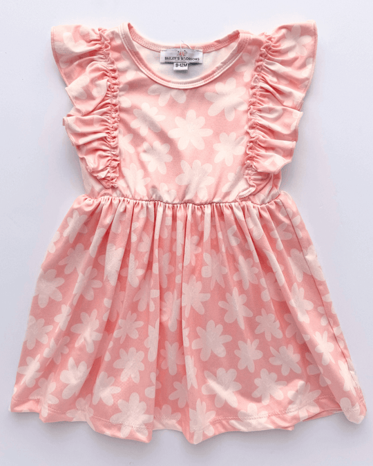Zoey Ruffle Play Dress - Pink Floral