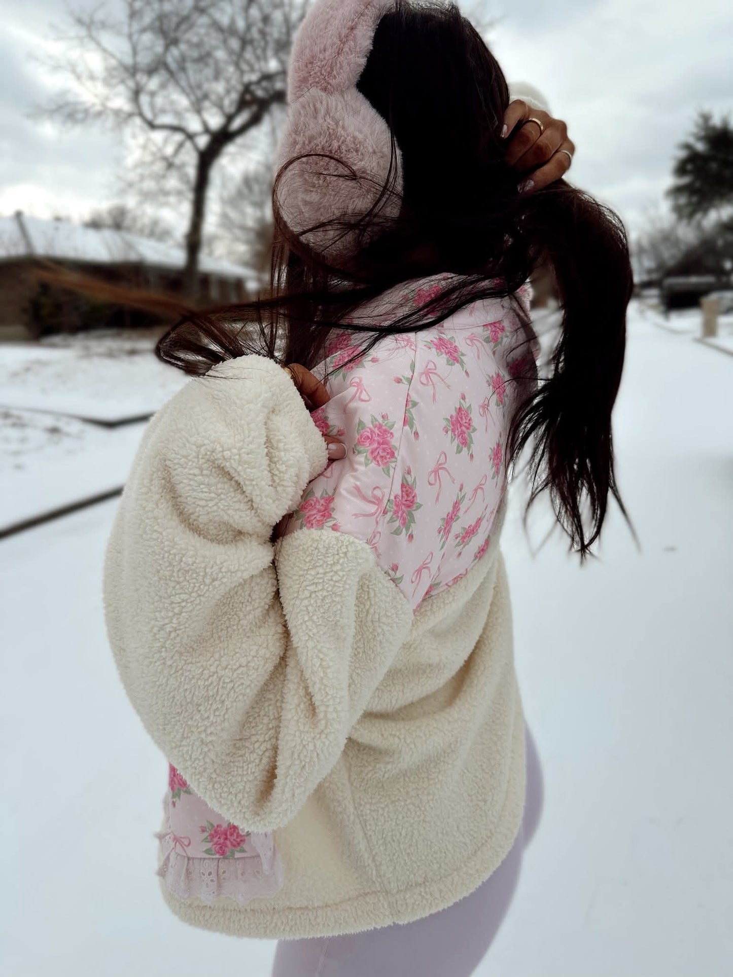 The Cowgirl Couture Bows + Bouquets Sherpa Preorder