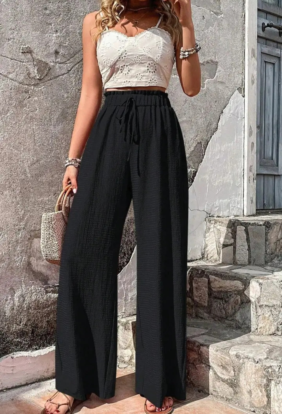 Summer Casual Wide-Leg Pants