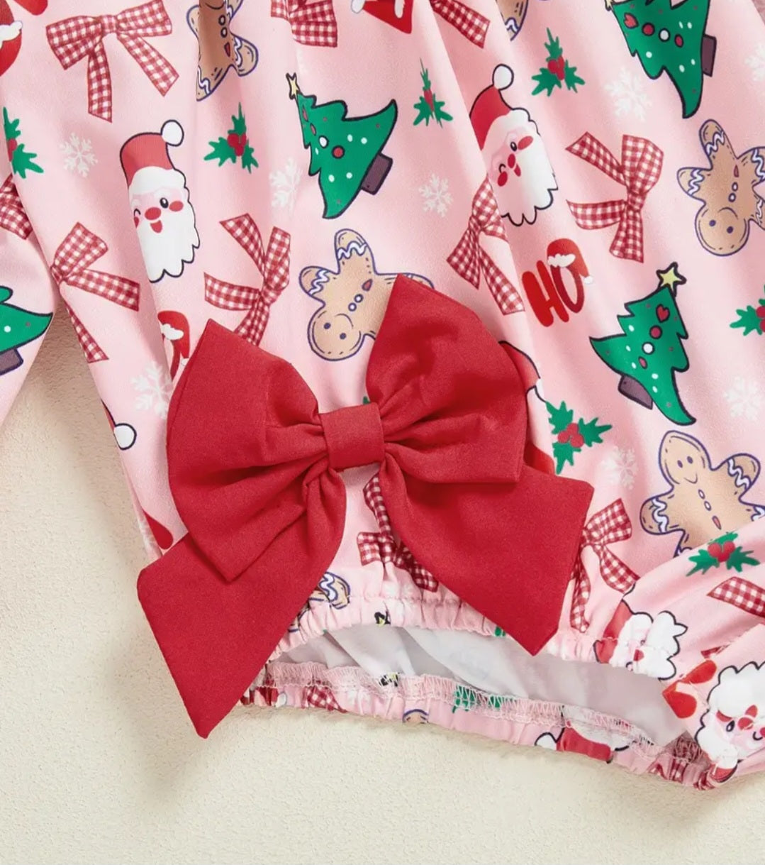 Baby Girls Christmas Embellished Outfit