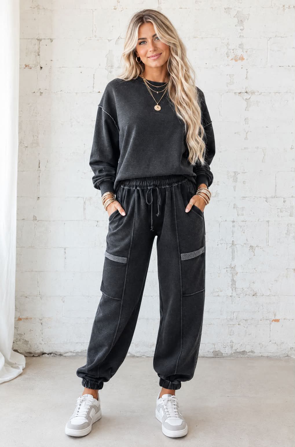 Grey Jogger Set