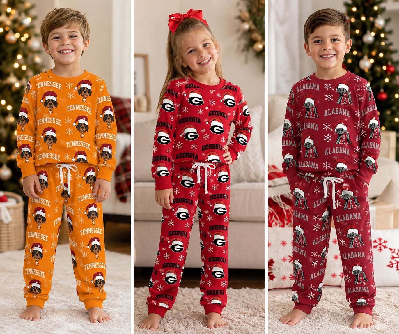 Christmas Team Pajama Set