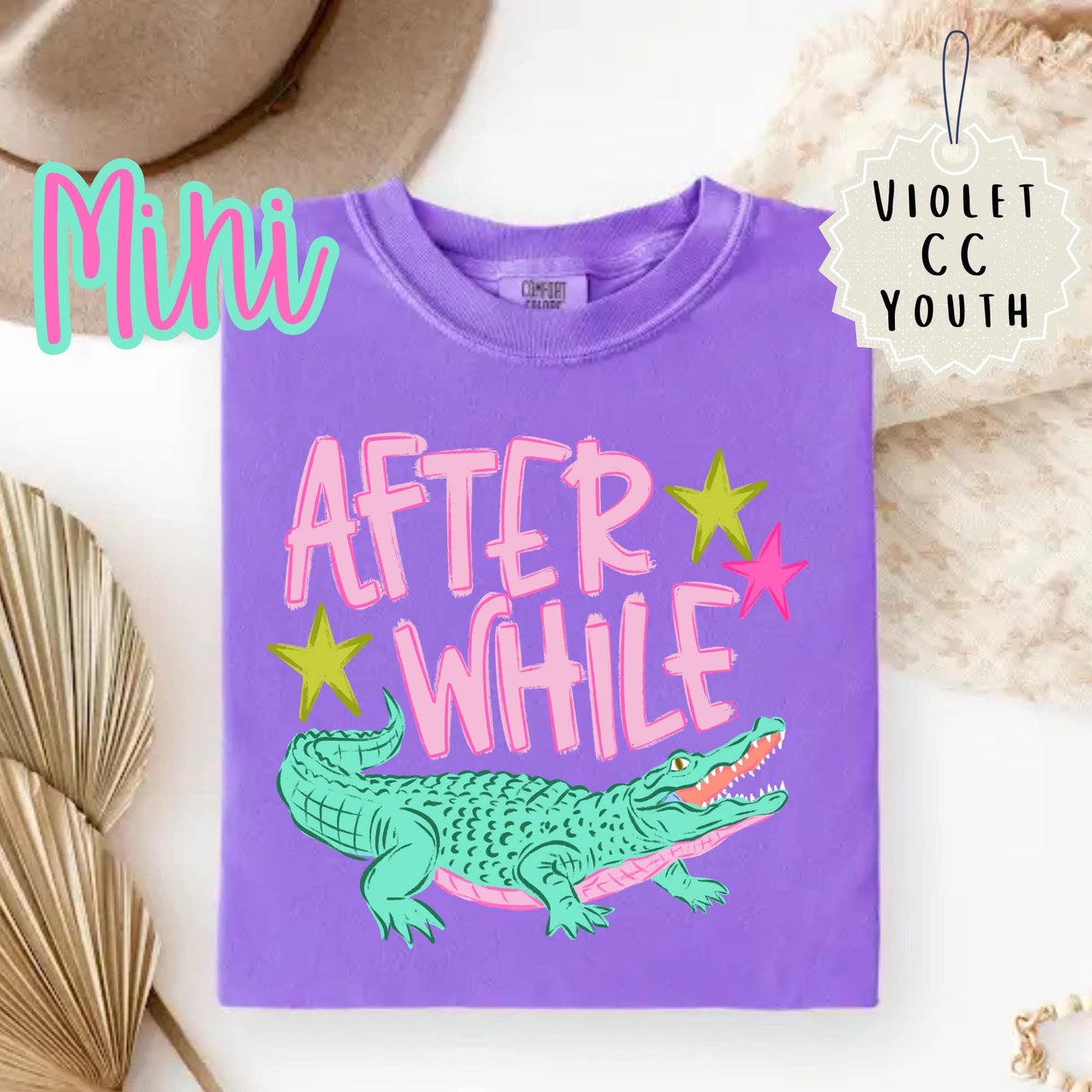 Mini After While Crocodile Tee