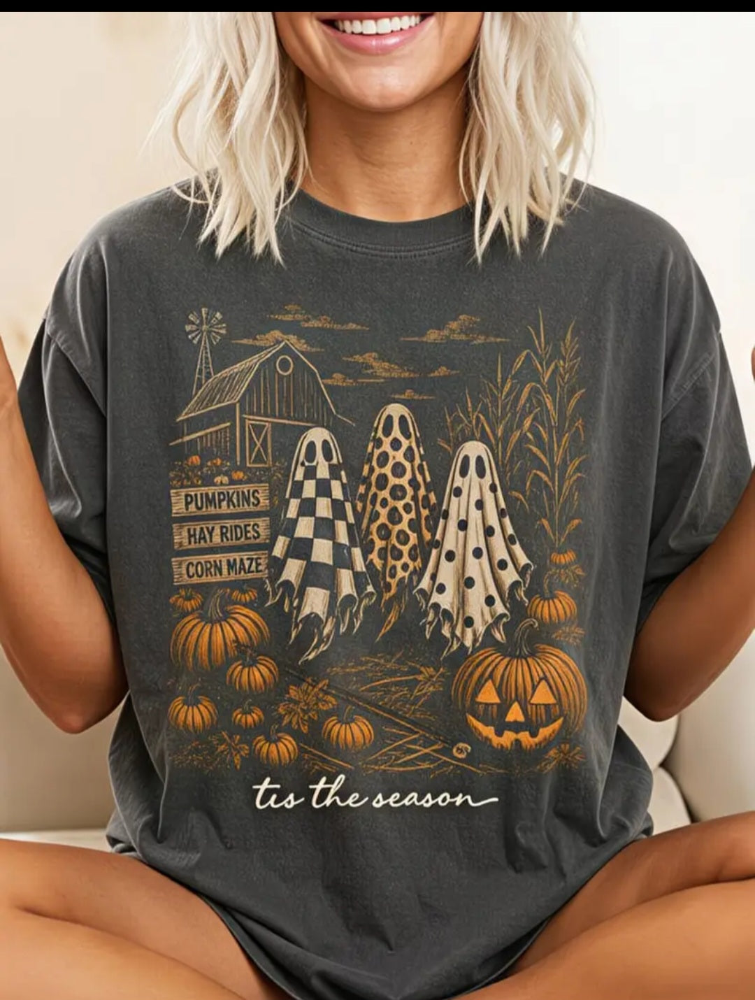 Tis the Season Ghost Tee