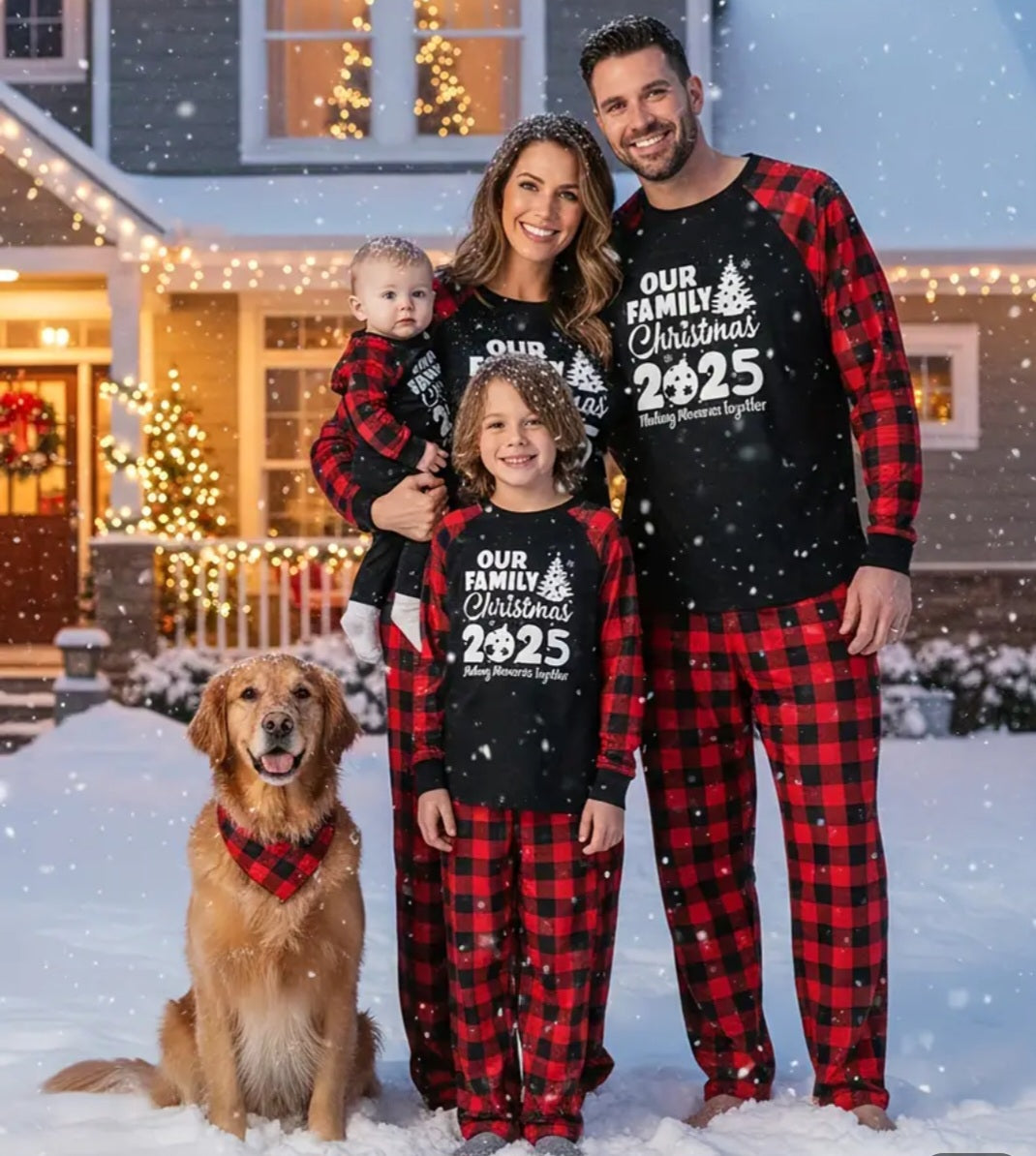 2025 Christmas Family Matching Pajamas