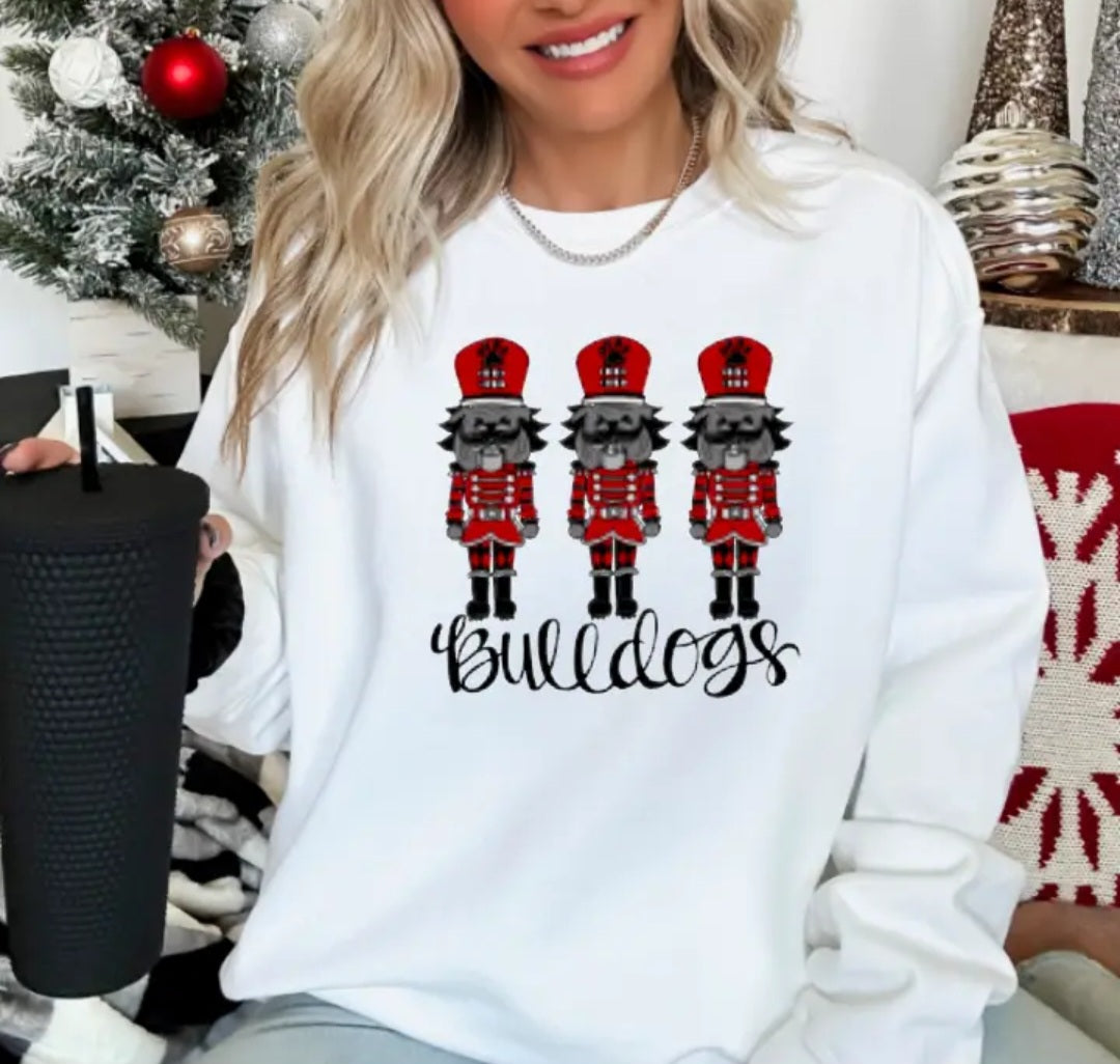 Nutcrackers Sweatshirt Christmas Football