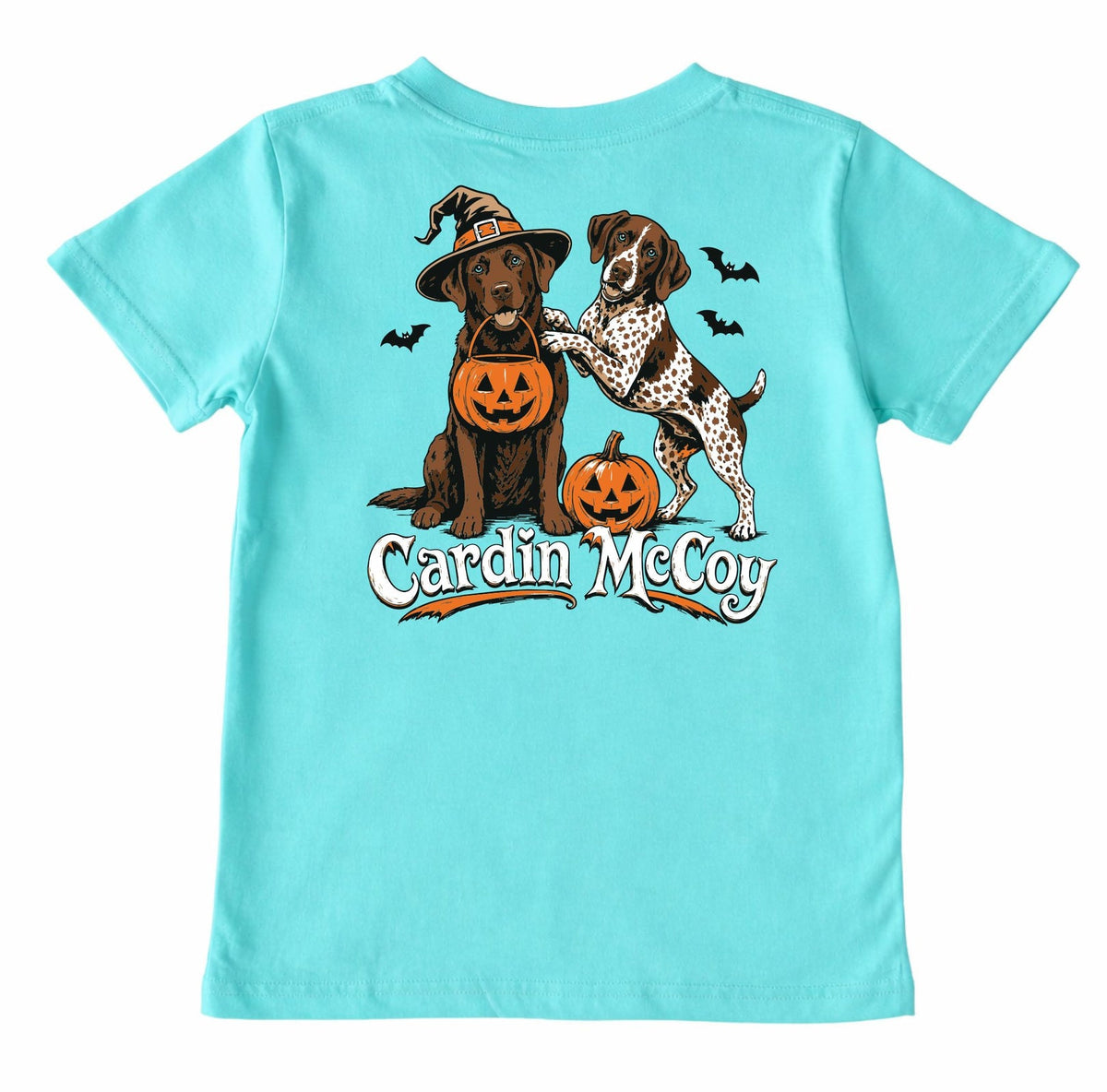 Cardin McCoy Kids' Hunting Dog Halloween Short-Sleeve Tee