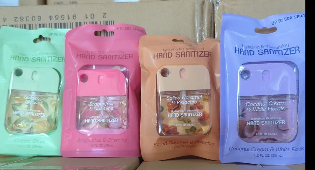 Hydrating and Moisturizing Spray Hand Sanitizer