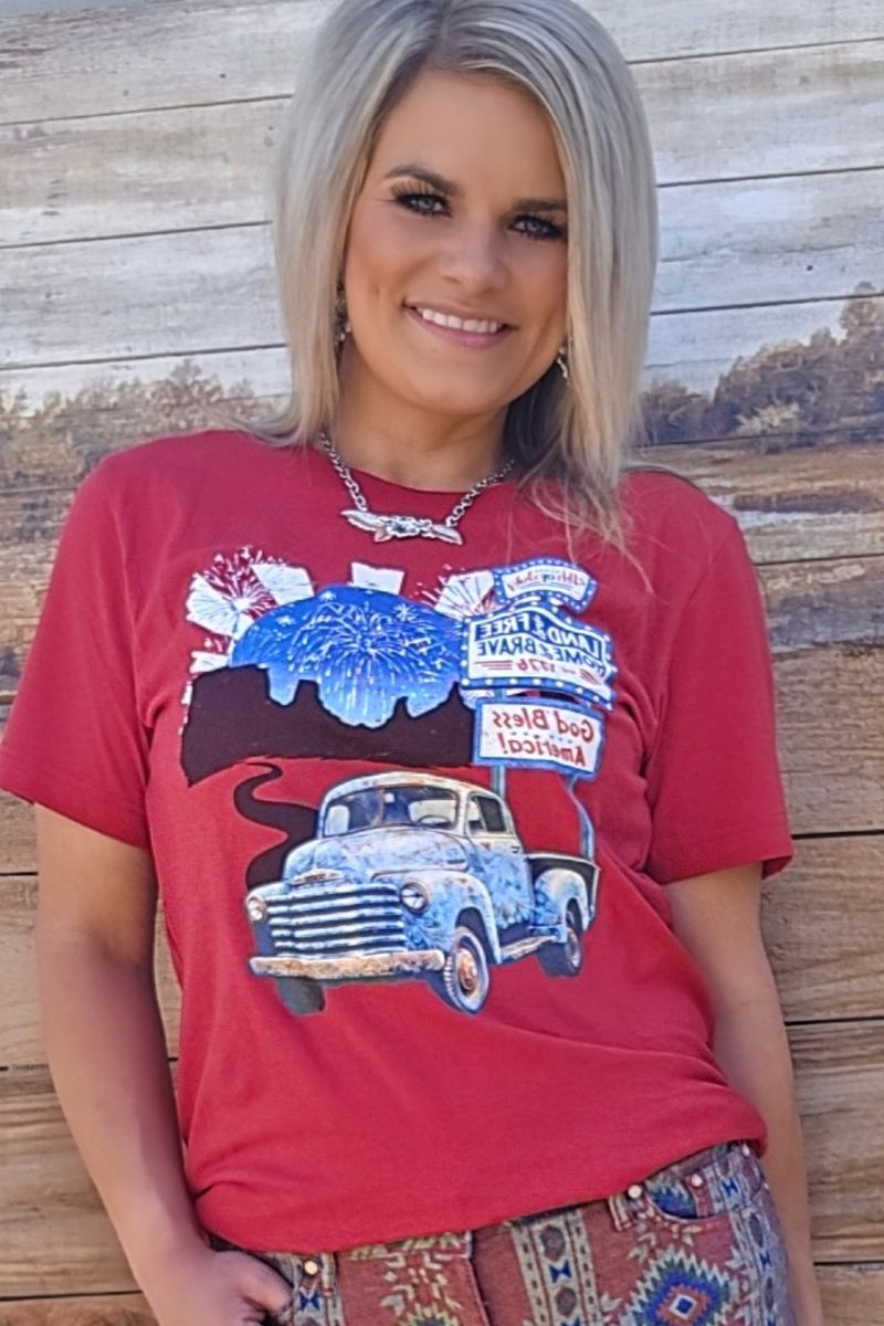 Sterling Kreek Land of the Free Tee