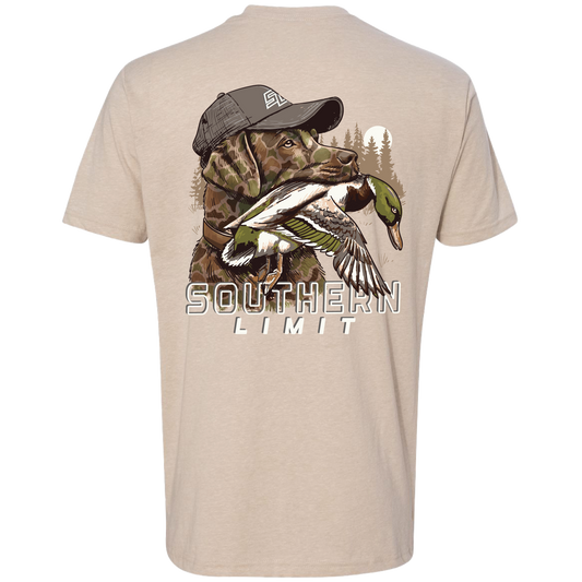 Southern Limit Camo Duck Dog Cream