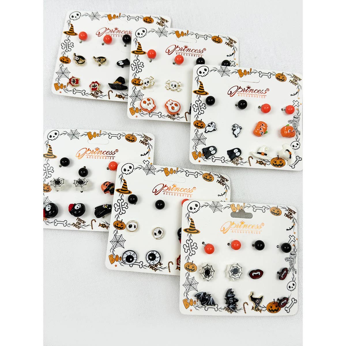 Cute Halloween Theme Earring Set