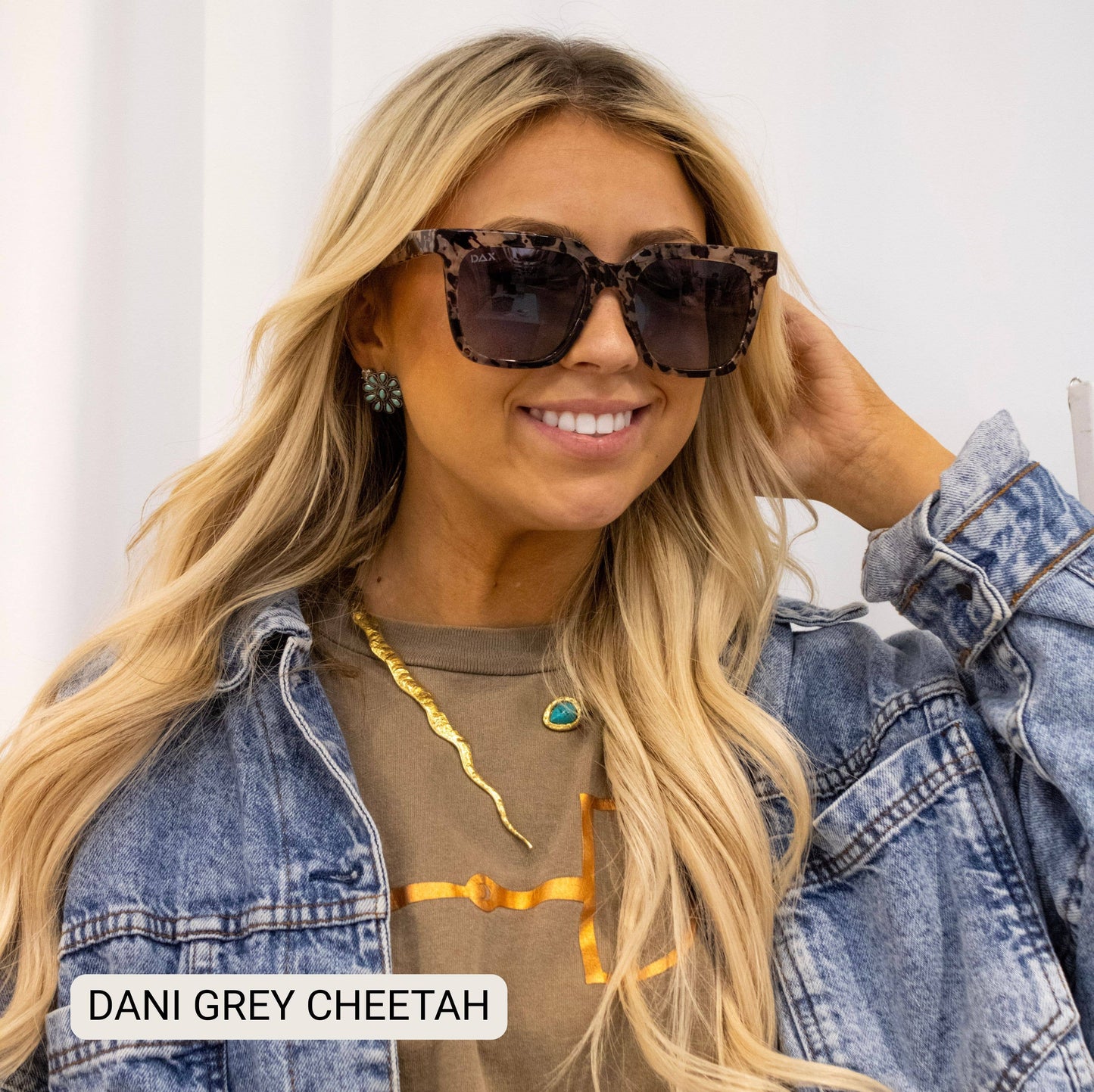 Dax Dani- Women’s Square Sunglasses – Oversized