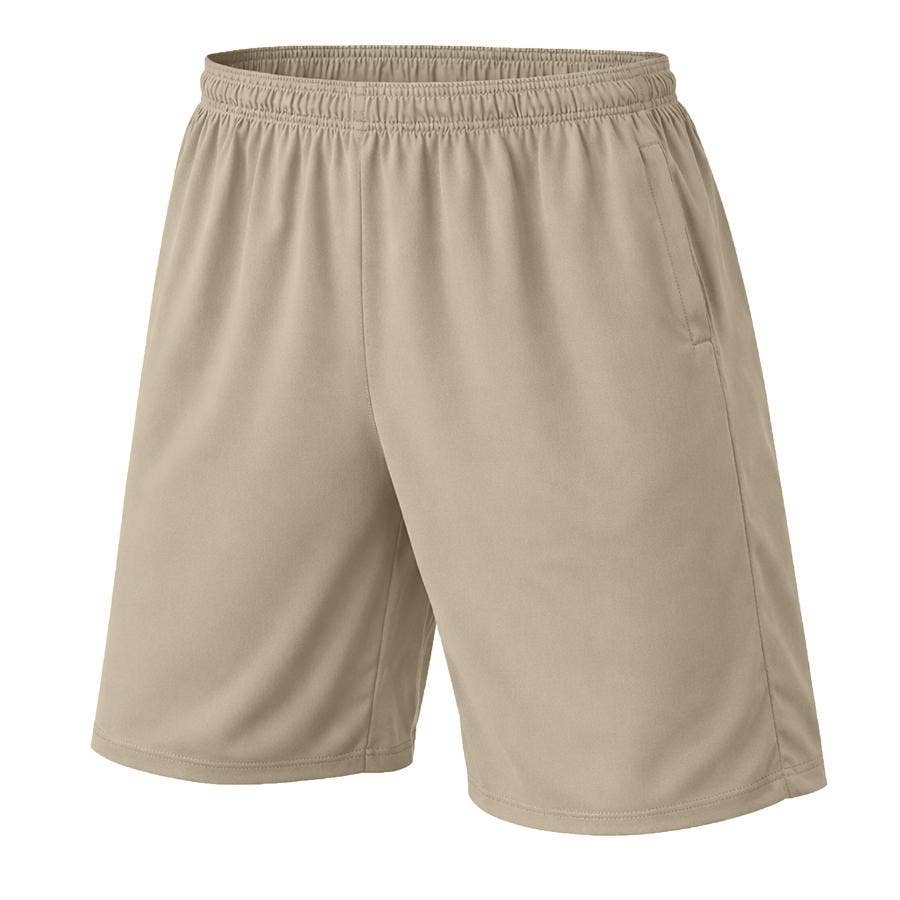 Men's Classic Poly Tech Lounge Shorts - Khaki