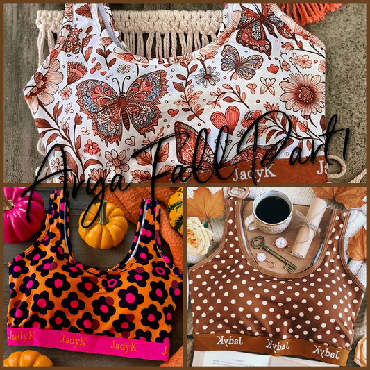 Arya Bralette Fall Print Collection- JadyK