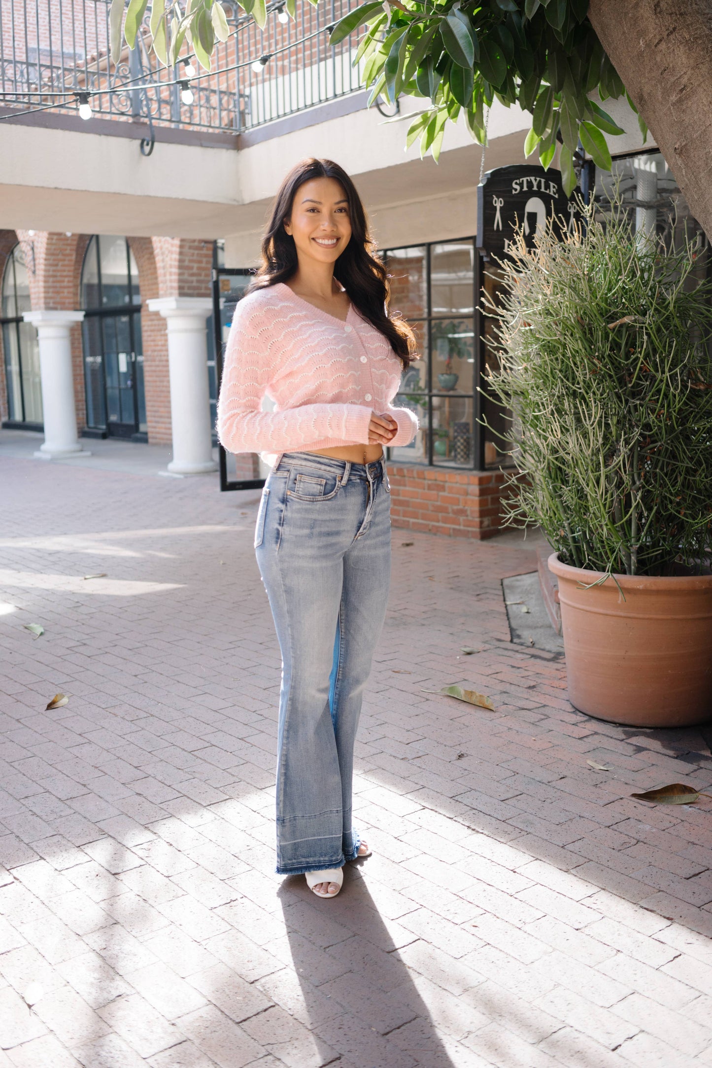 Judy Blue "Tummy Control " w/ Release Hem Flare