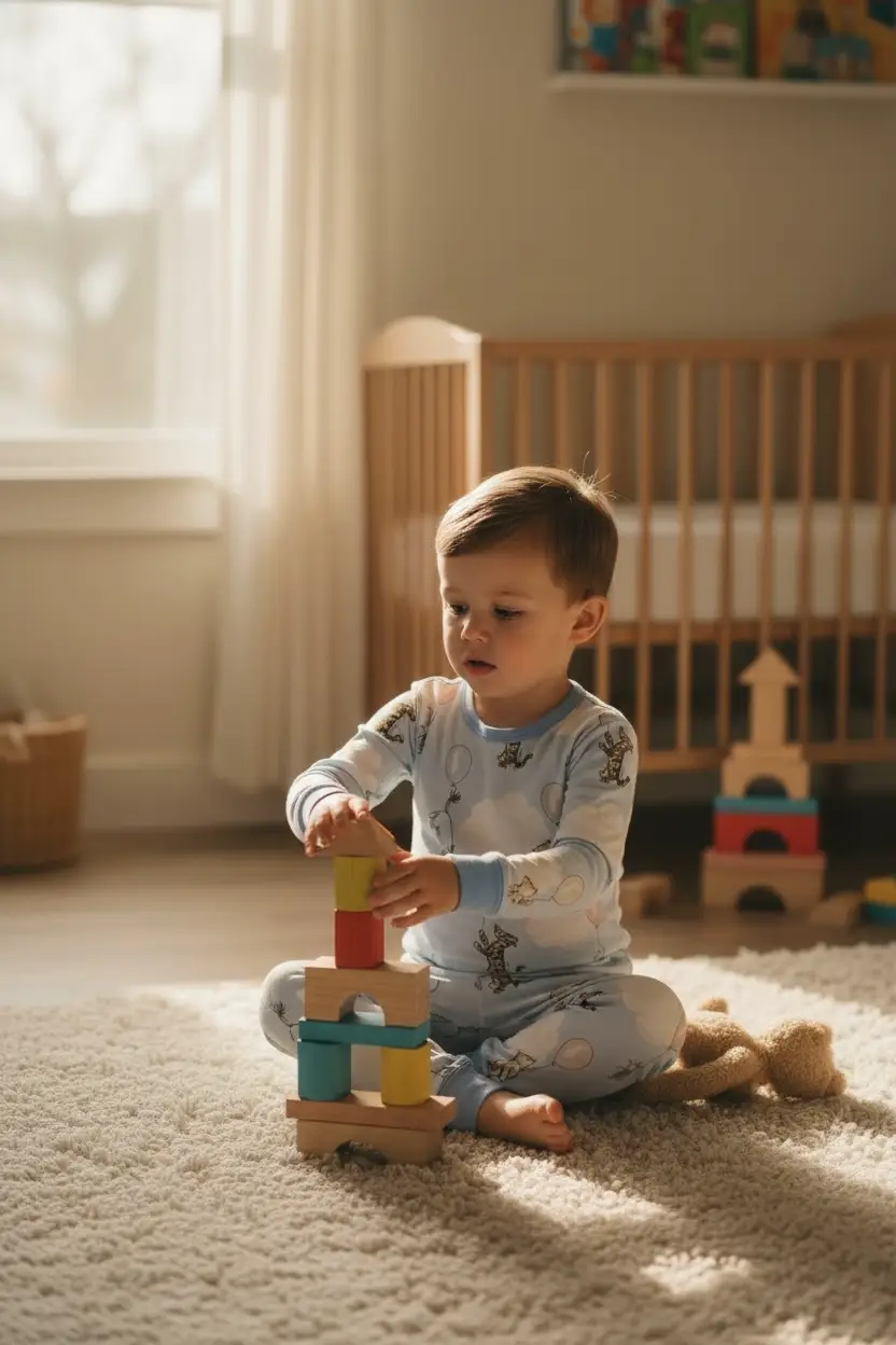 Max and Pippa - Classic Pooh Bamboo 2 Piece Pajama Set