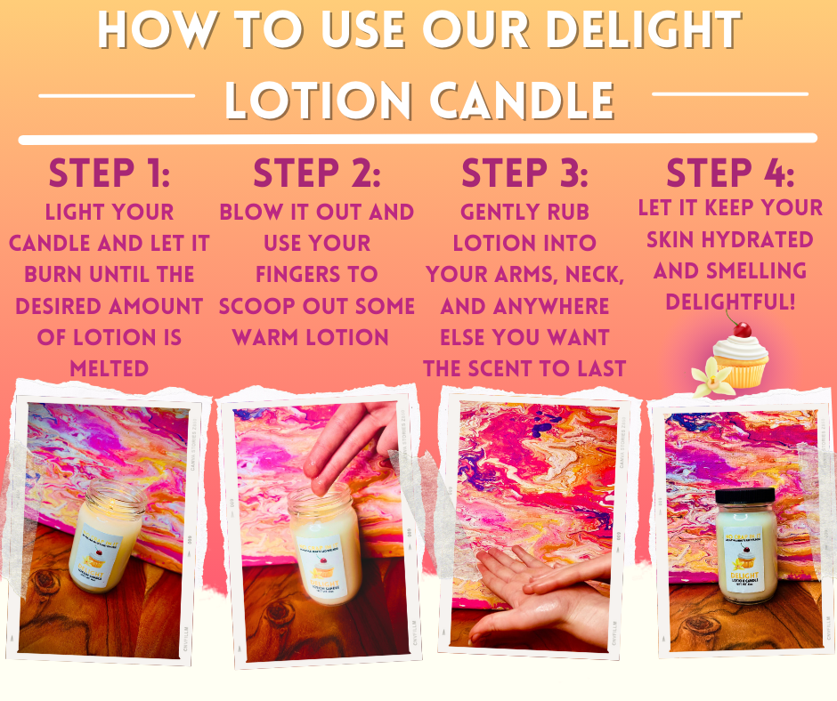 Delight Lotion Candle