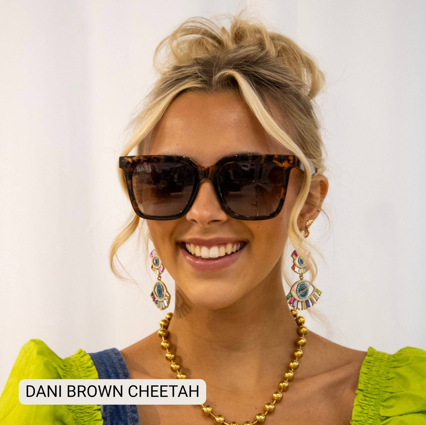 Dax Dani- Women’s Square Sunglasses – Oversized
