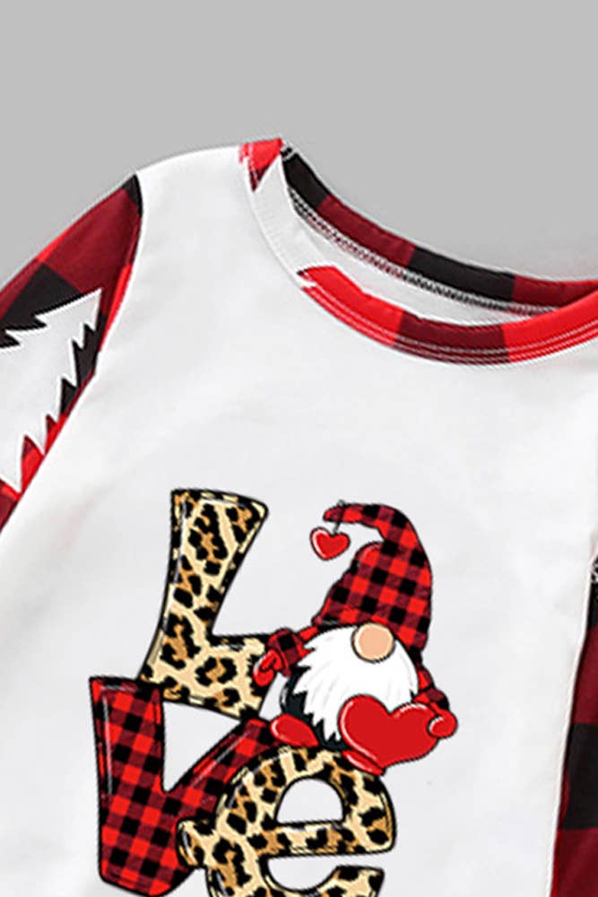 Christmas Family Match Plaid Pajamas Set