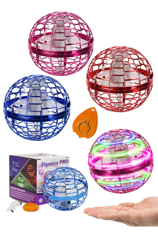 Magic Led Light Flying Ufo Mini Drone Spinner Toy